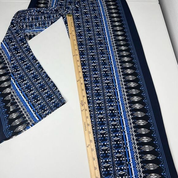 Rozali Fashion Palazzo Pants, Relaxed Style, Elastic Waistband, Rayon Blend Sz S - Picture 2 of 11